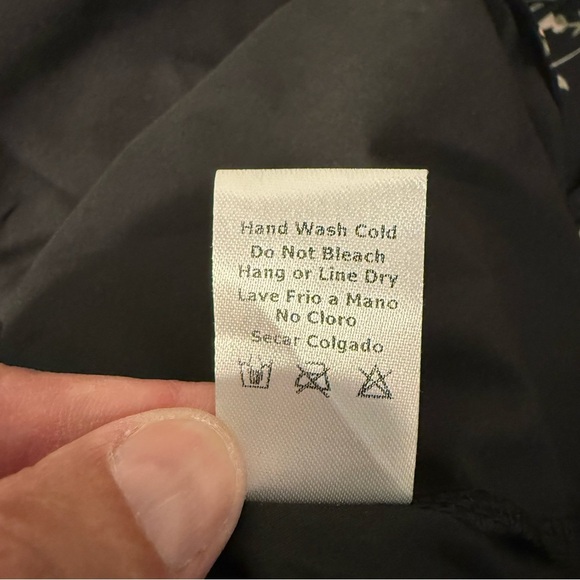 NEW Windsor Elegant Black Floral Maxi Dress size S lined spaghetti strap prom - Picture 8 of 16